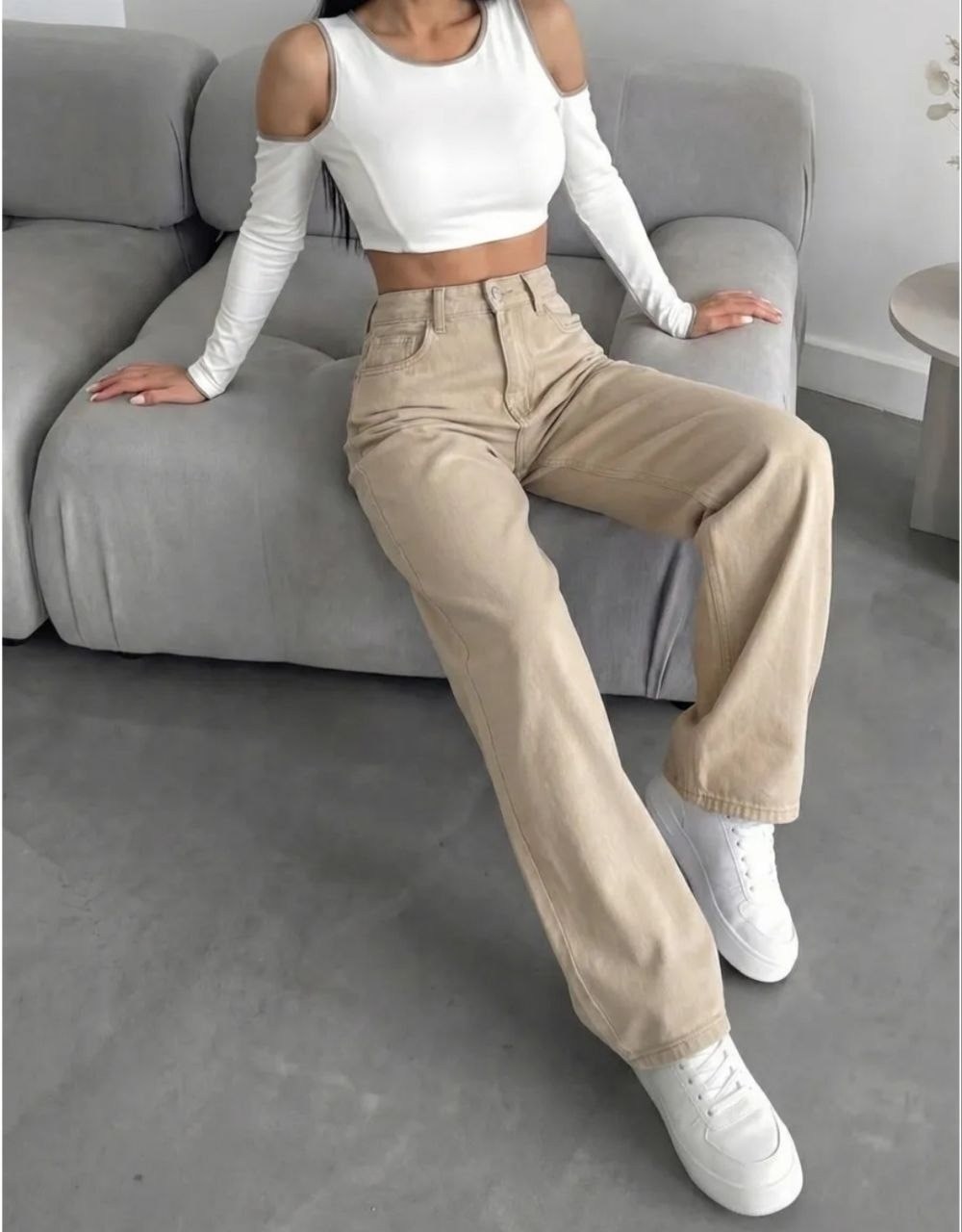 джинсы бежевые,женские широкие джинсы,джинсы широкие,женские джинсы,джинсы женские бежевые