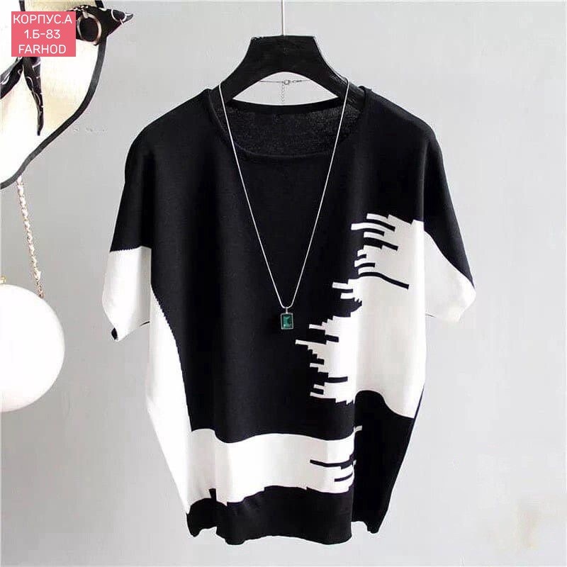 джемпер с круглым вырезом,джемпер с короткий рукавом,модные свитера,джемпер жен,джемпер с коротким рукавом женский