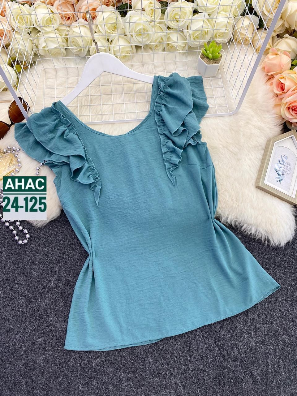 блузка с оборками,блузка женская,женская майка,летняя блузка,футболка с оборками