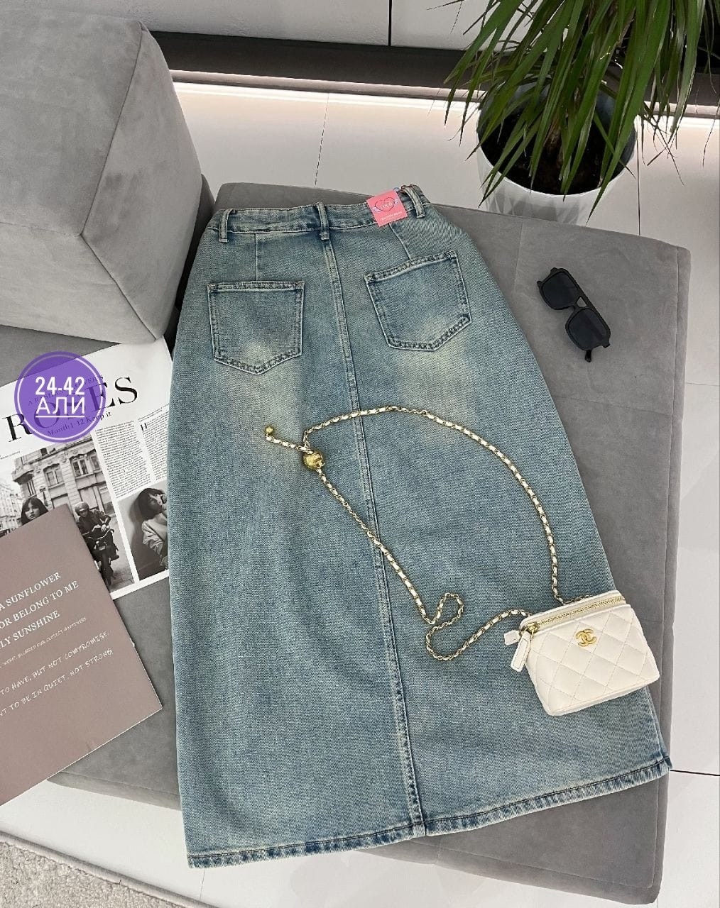 юбка джинсовая,женская джинсовая юбка,юбка джинсовая миди,юбка джинс,юбка миди джинсовая с разрезами