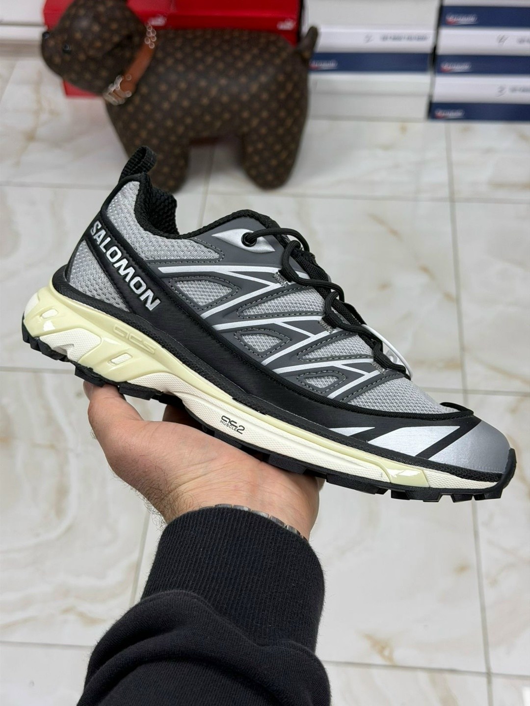 кроссовки salomon,кроссовки salomon xt-6,кроссовки salomon мужские,кроссовки salomon xt-rush 2 gore tex black magnet черный,кроссовки salomon xt