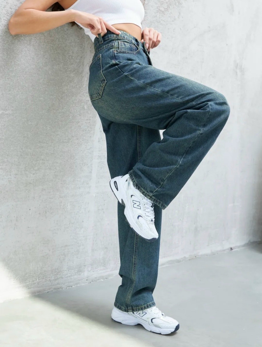 джинсы женские широкие багги синие vl jeans,джинсы,женские джинсы,женские широкие джинсы,джинсы широкие с высокой посадкой dh fashion