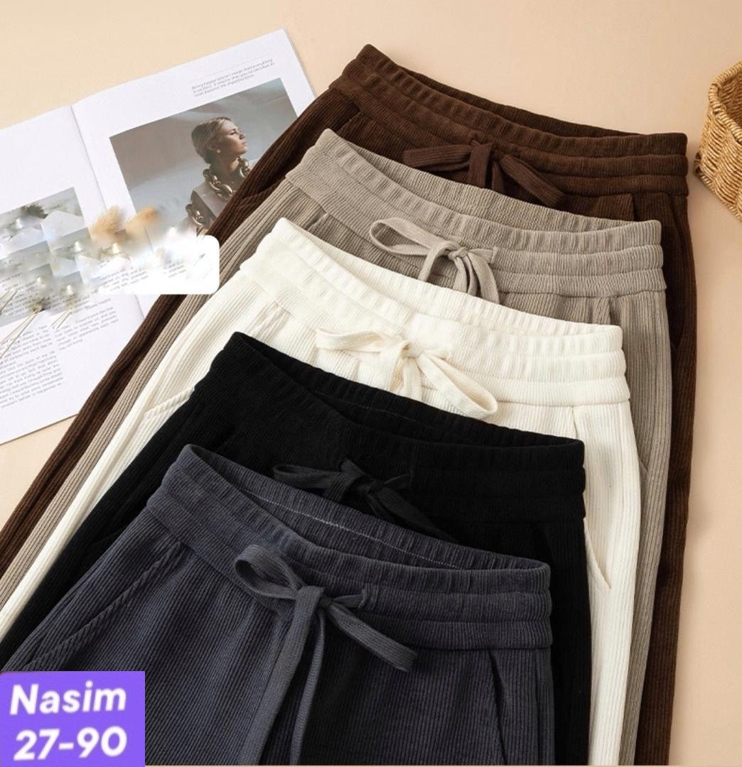 вельветовые брюки с широкими штанинами,трикотажные брюки,штаны вельвет,теплые брюки,брюки женские вельветовые