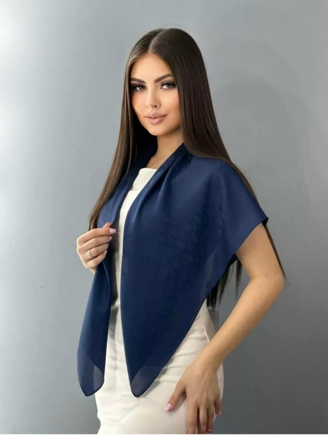 платок шелковый женский диор,брендовый платок,платок на шею однотонный,платок шелковый однотонный,шелковый платок шанель