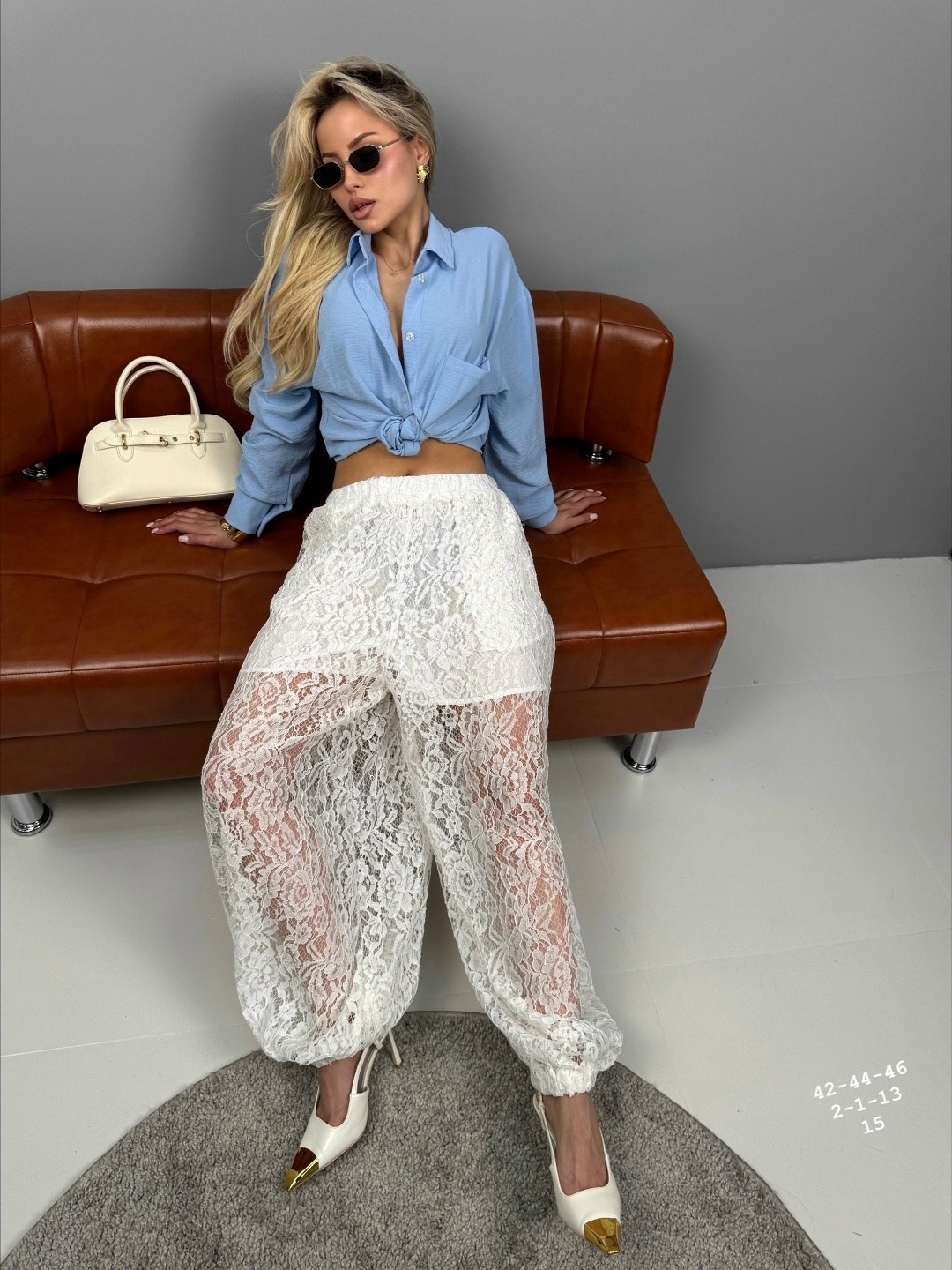 брюки кружевные,кружевные штаны,брюки гипюровые,кружевные брюки гипюр ns dream,прозрачные кружевные брюки