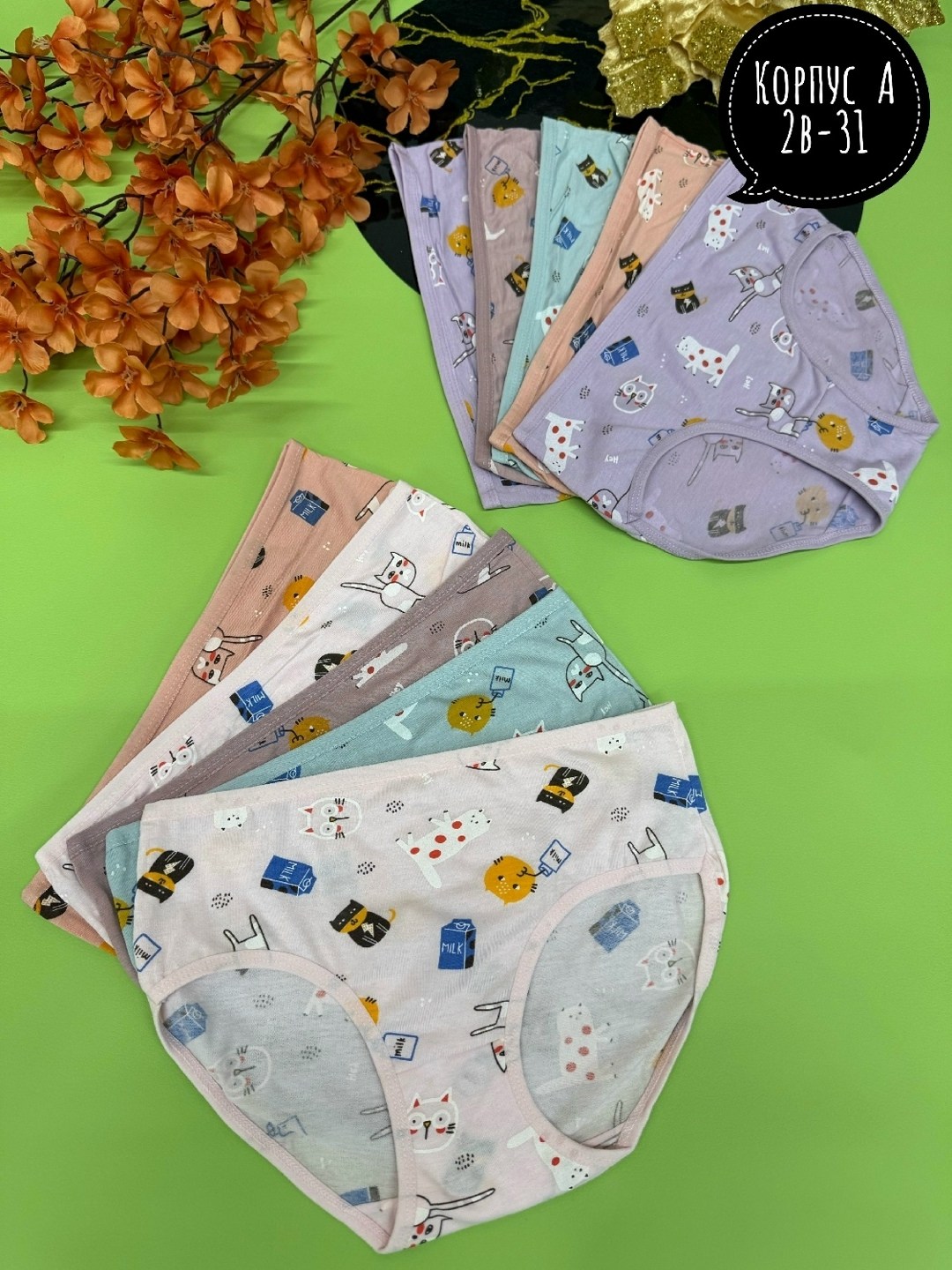 комплект трусов,трусы для девочек,детские трусы для девочек,комплект трусов слипы,комплект трусики
