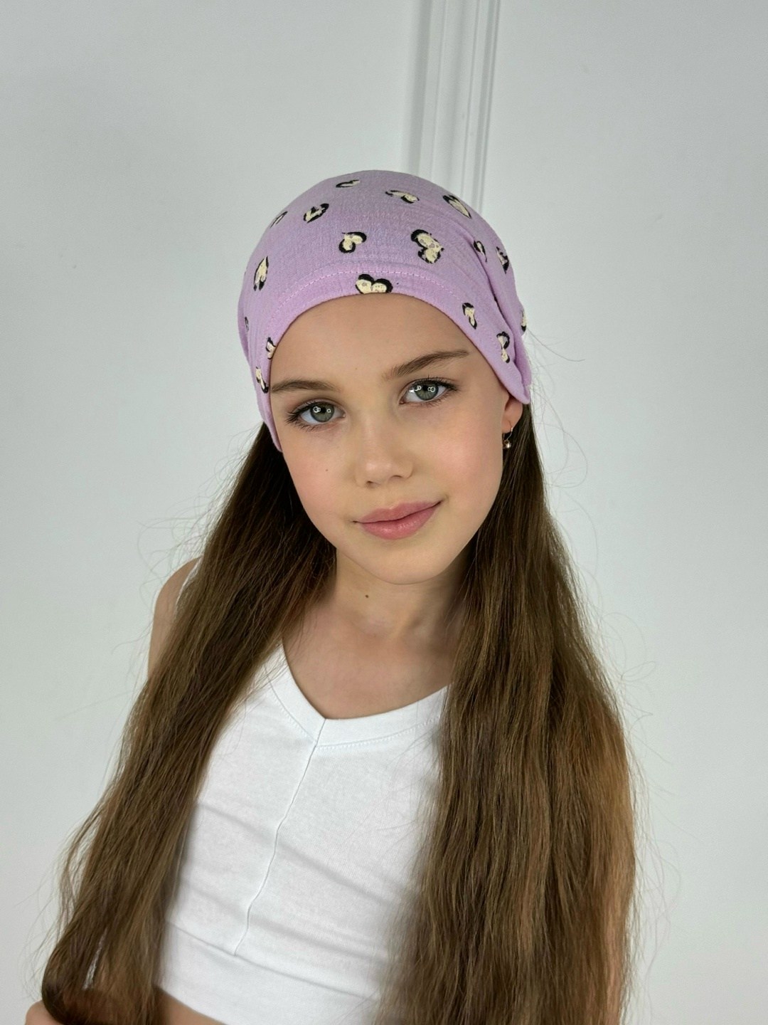 косынка для девочки летняя,косынка для девочек,косынка детская,косынка,комплект шапки