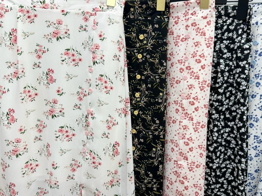 юбка с принтом,шифоновая женская юбка,юбка с оборками,женская шифоновая юбка с цветочным принтом,юбка миди с цветочным принтом