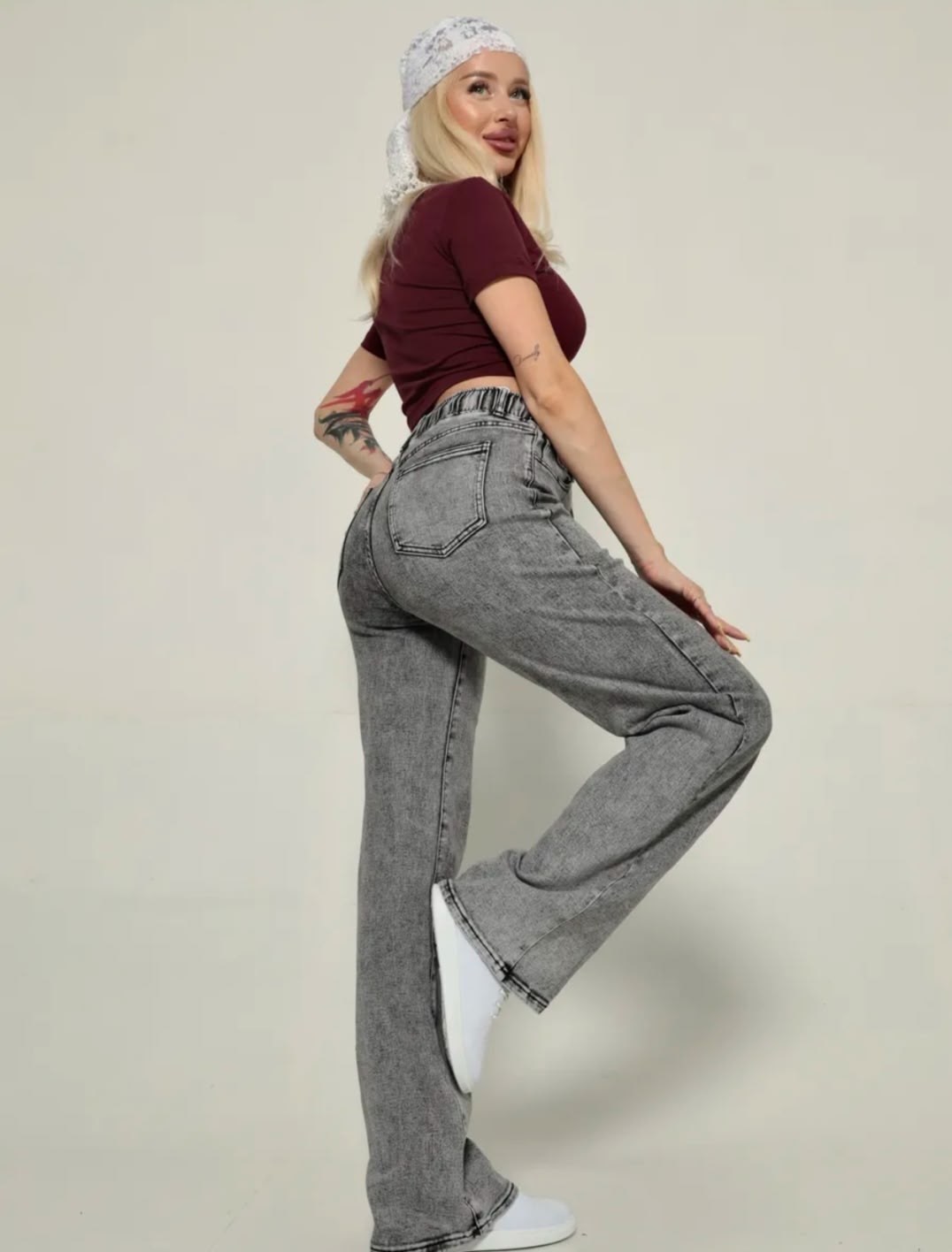 джинсы женские,джинсы женские серые,широкие джинсы женские,джинсы,модные джинсы
