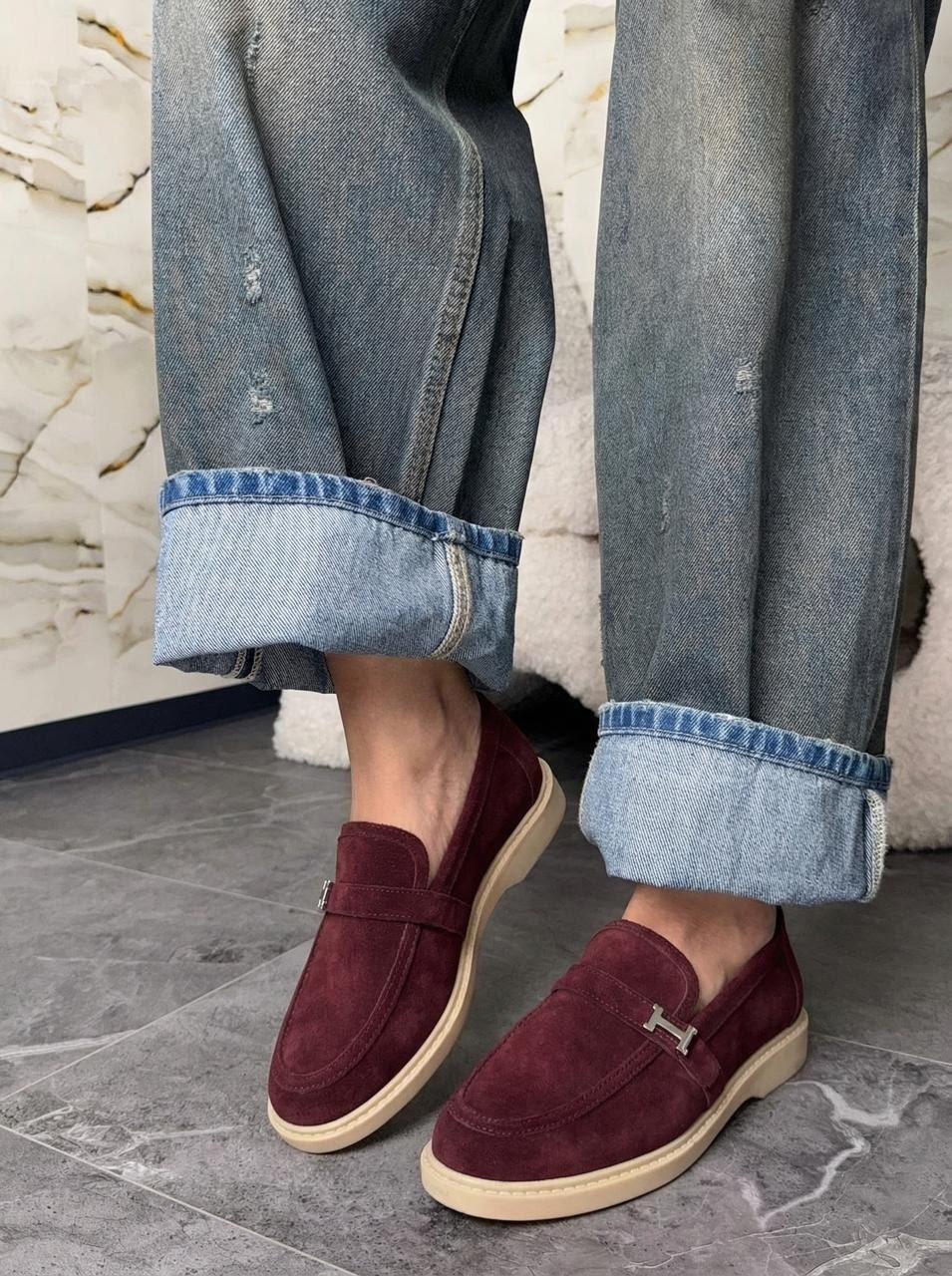 лоферы замшевые женские,лоферы замшевые,лоферы таккарди бордовые,замшевые лоферы loro piana,лоферы женские loro piana