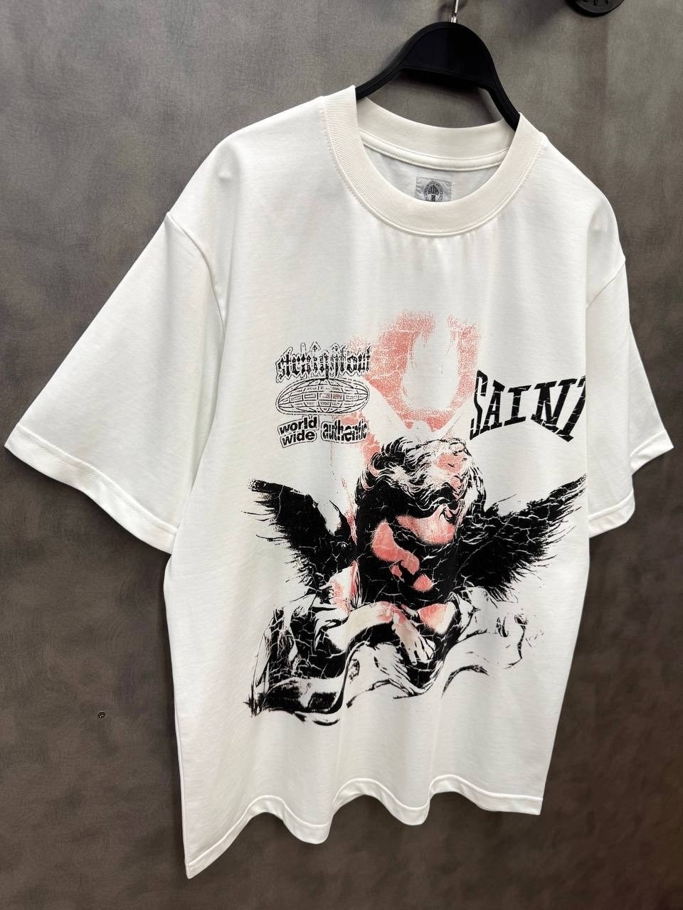 футболки оверсайз с принтами,футболка оверсайз с принтом loathe wear,футболки женская оверсайз,белая оверсайз футболка,футболка белая широкого кроя