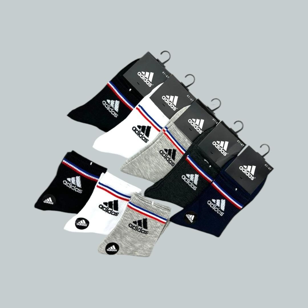 носки мужские,носки мужские 10 пар,комплект носков adidas,носки adidas набор спортивных носков адидас,носки унисекс