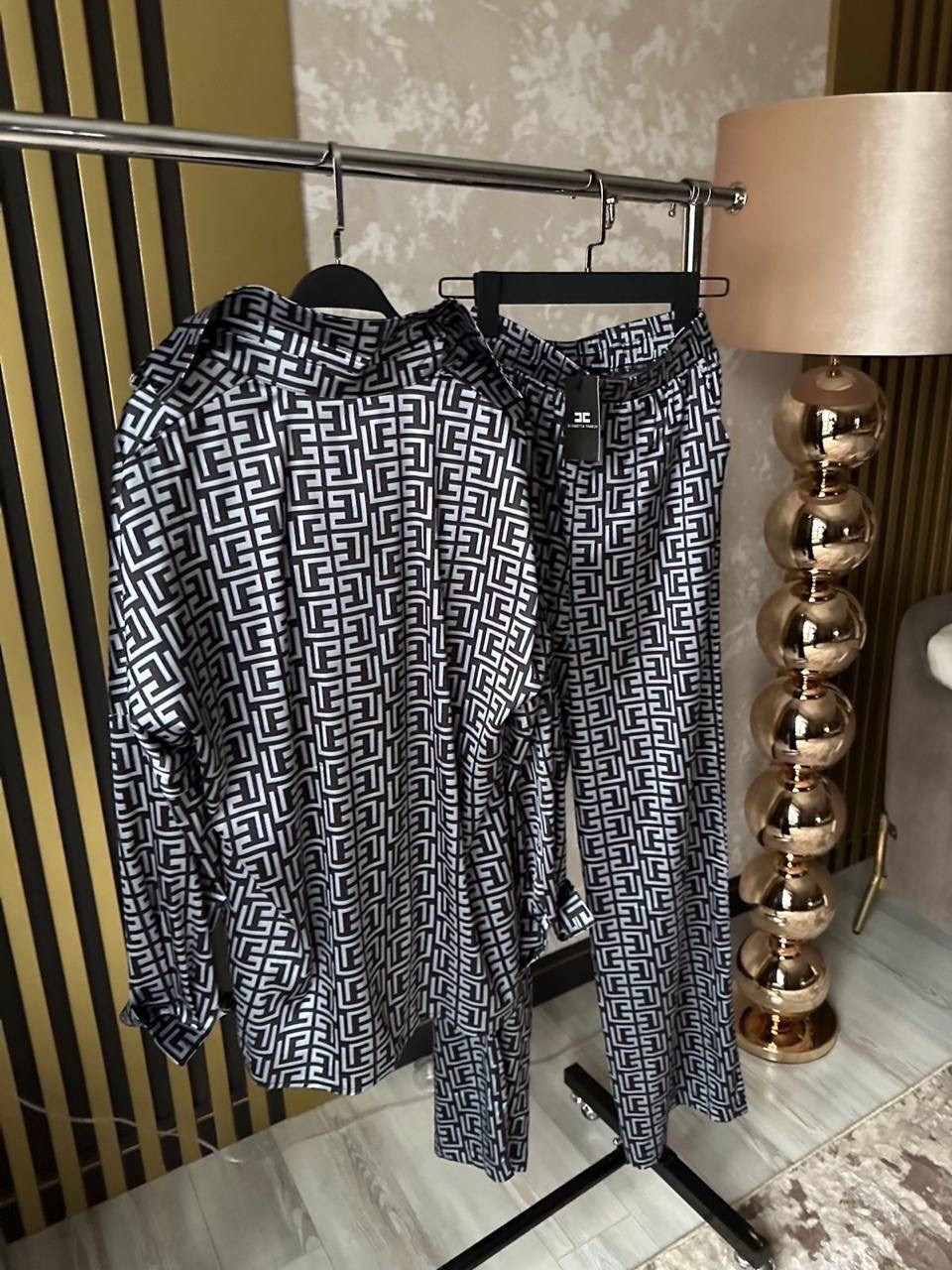 костюм брючный,костюм женский,костюм в пижамном стиле,костюм брючный в пижамном стиле,брючный костюм тройка