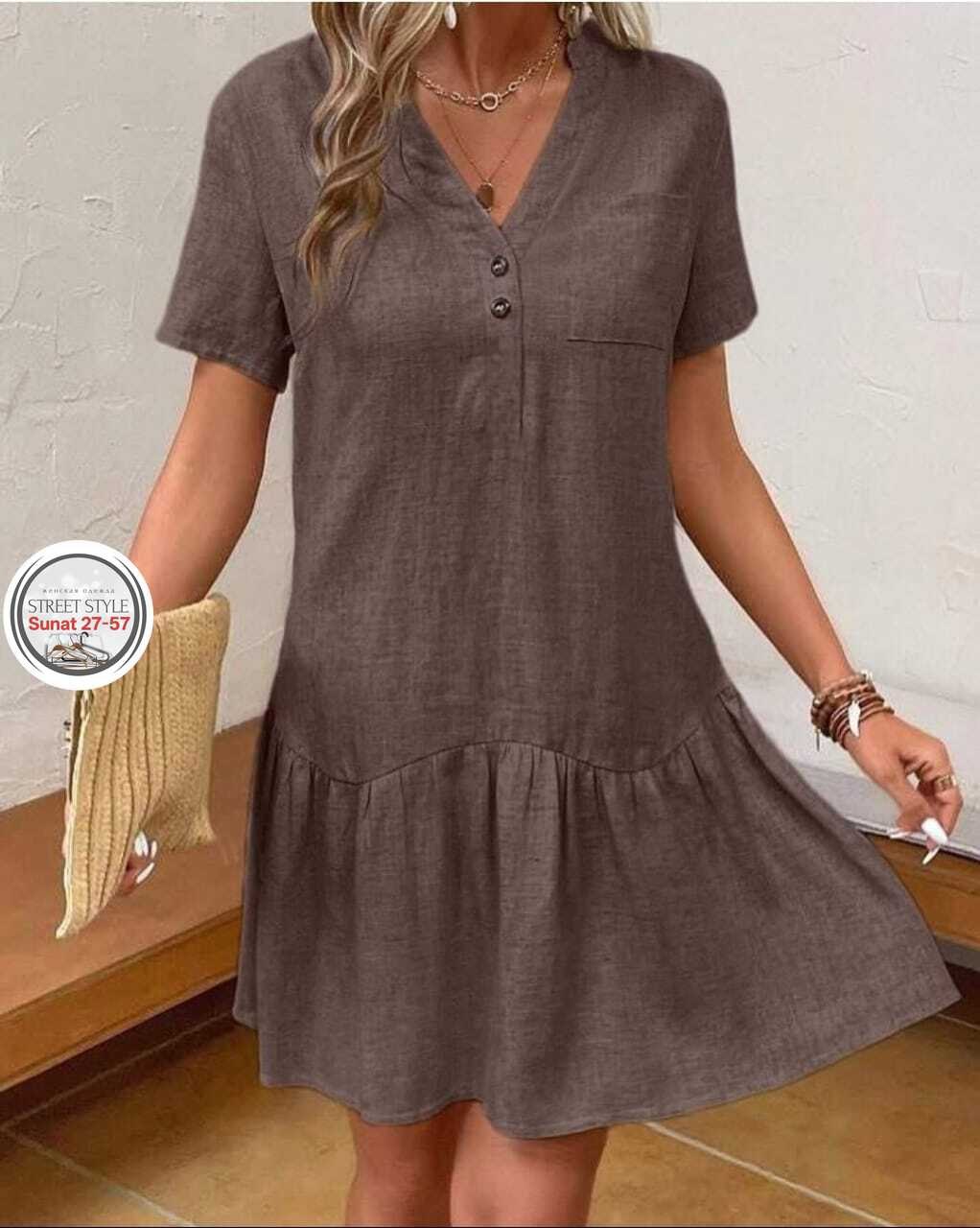 платье женской летнее,платье летнее,льняное платье,свободное платье,модное платье