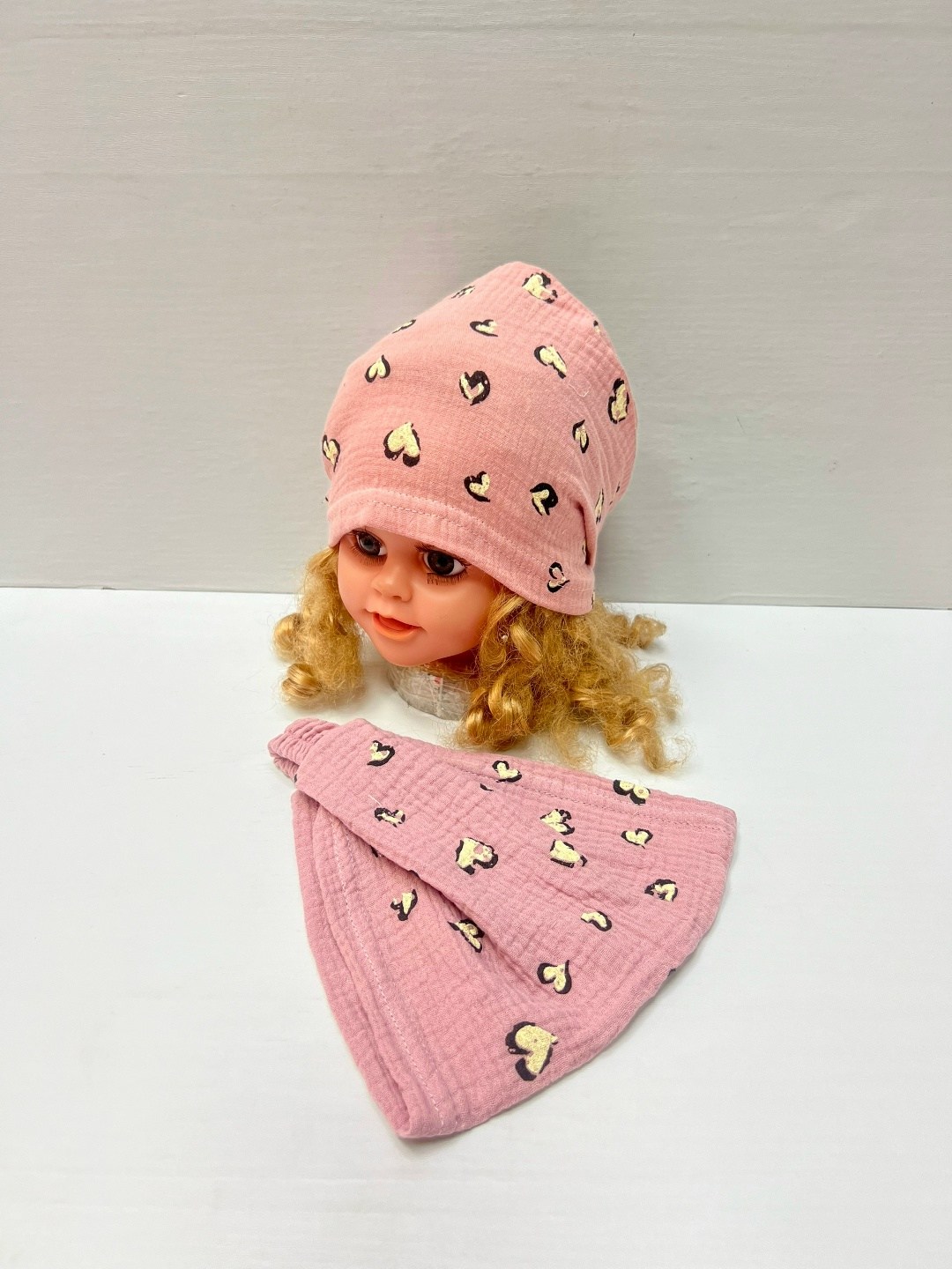 косынка для девочки летняя,косынка для девочек,косынка детская,косынка,комплект шапки