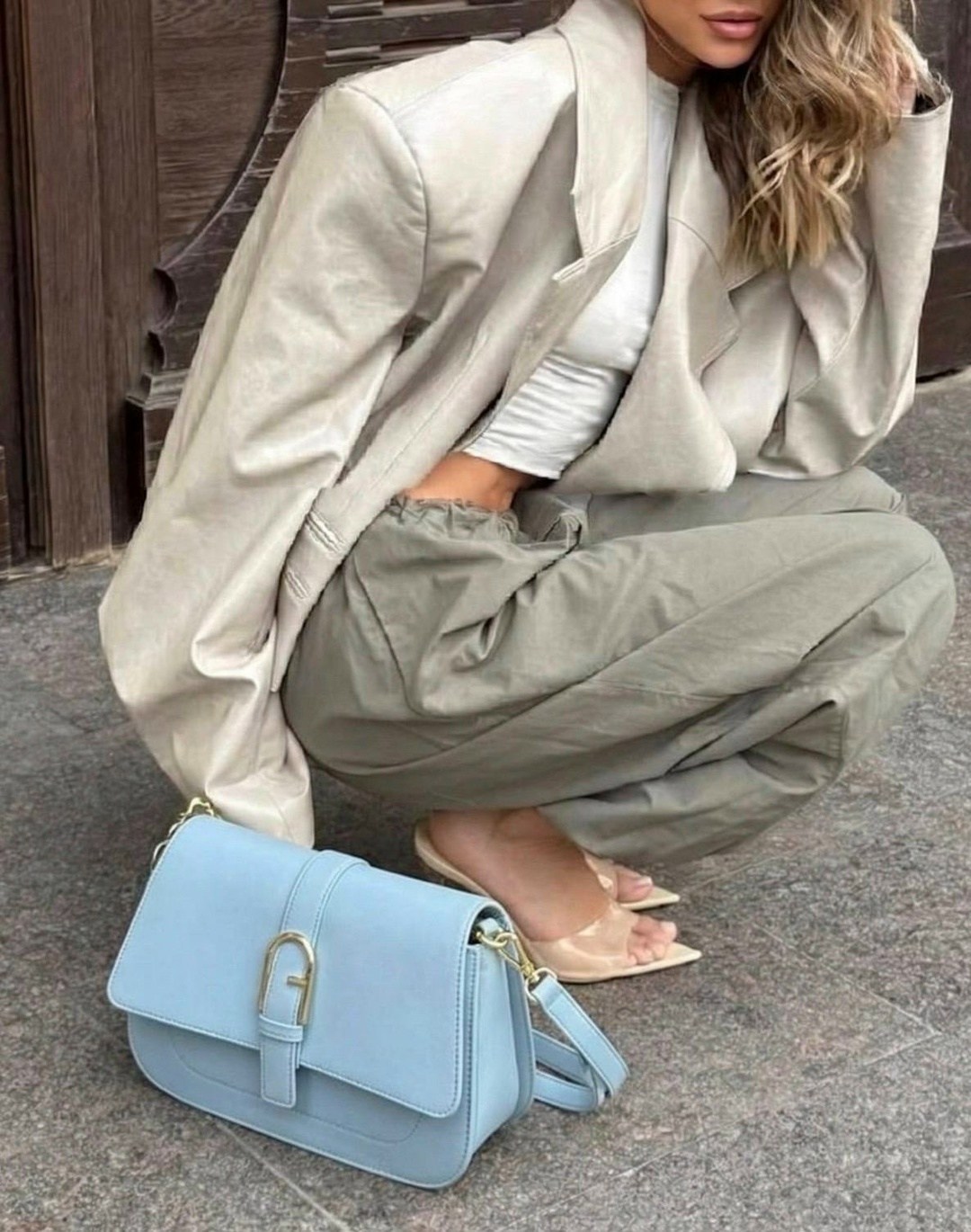 женская сумка,сумка,модная сумка,голубая сумка,дизайнерская сумка