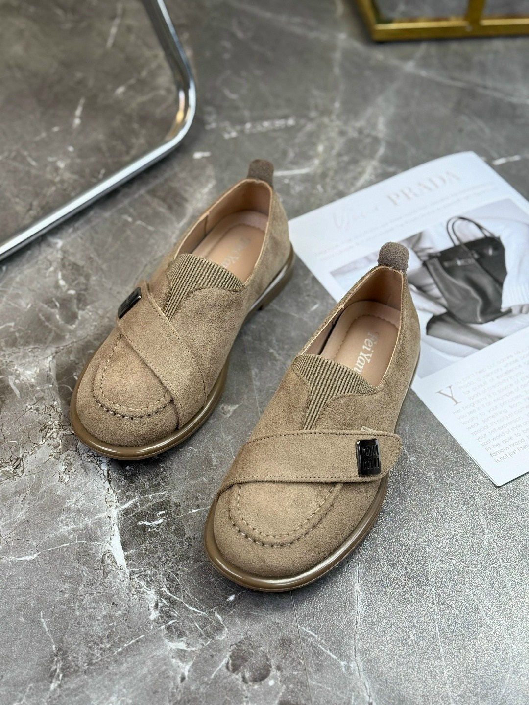 бежевые лоферы,лоферы женские,,женские замшевые лоферы,лоферы замшевый