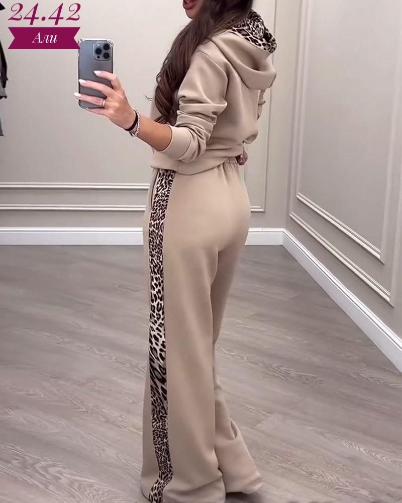 костюм двойка женская,спортивный костюм с леопардовым принтом,женские костюмы спортивные,костюм женский спортивный двойка,костюм женский