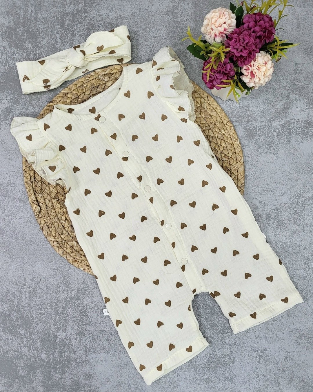 муслиновый песочник,одежда для новорожденного,одежда для малыша,комбинезон детский,хлопковое боди