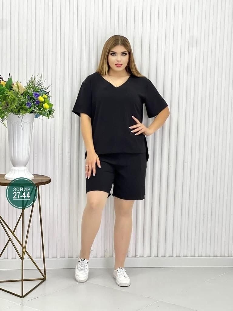 костюм женский, больших размеров,женский костюм с шортами,костюм летний женский,костюм с шортам