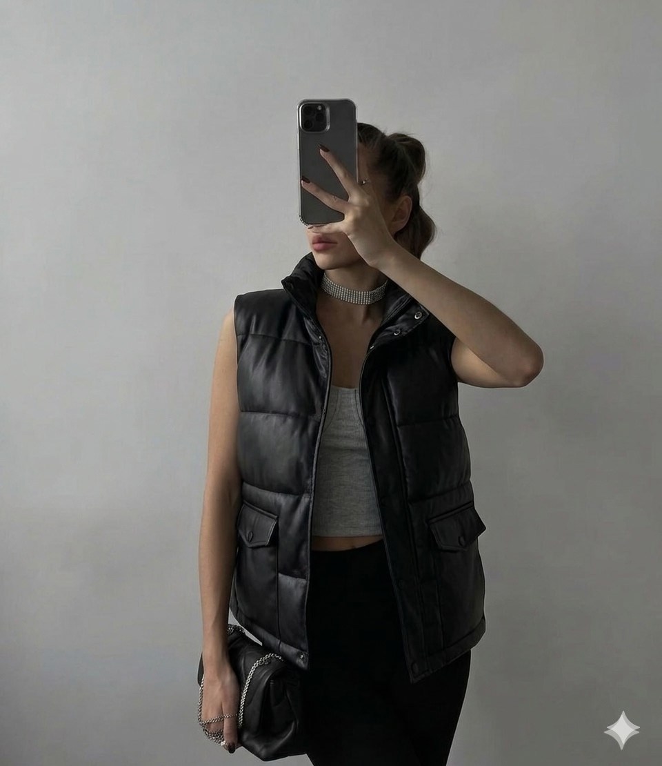 жилетка женская,жилет женский,жилет,кожаный жилет,жилетка кожаная