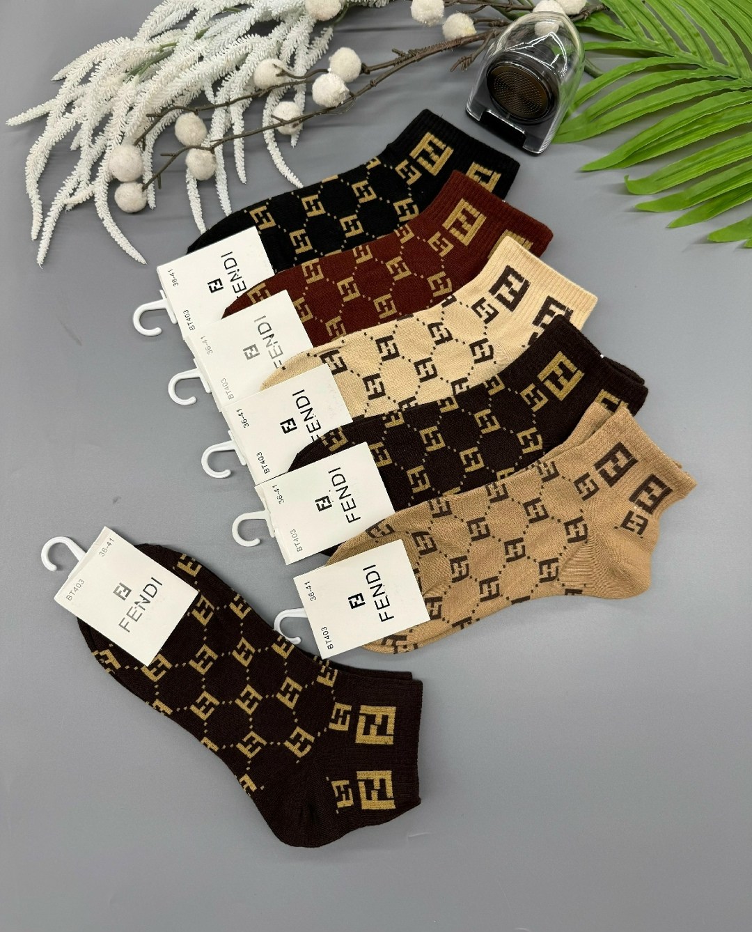 носки женские 10 пар,носки женские,носки фенди,комплект носки женские,модные носки