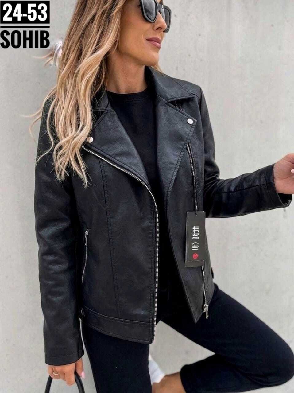 женская кожаная куртка,кожаная куртка,куртка косуха кожаная,куртки из экокожи,куртка косуха кожаная весенняя genevieve