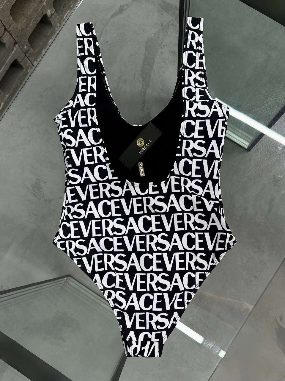 слитный купальник versace,купальник с логотипом versace,слитный женский купальник,купальник раздельный versace,купальник женские