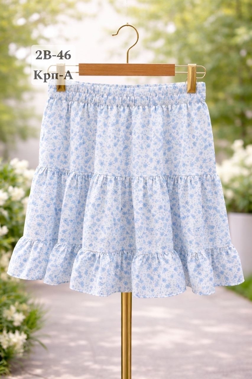 юбка с оборками,юбка,модели юбки,летние юбки,юбка с принтом