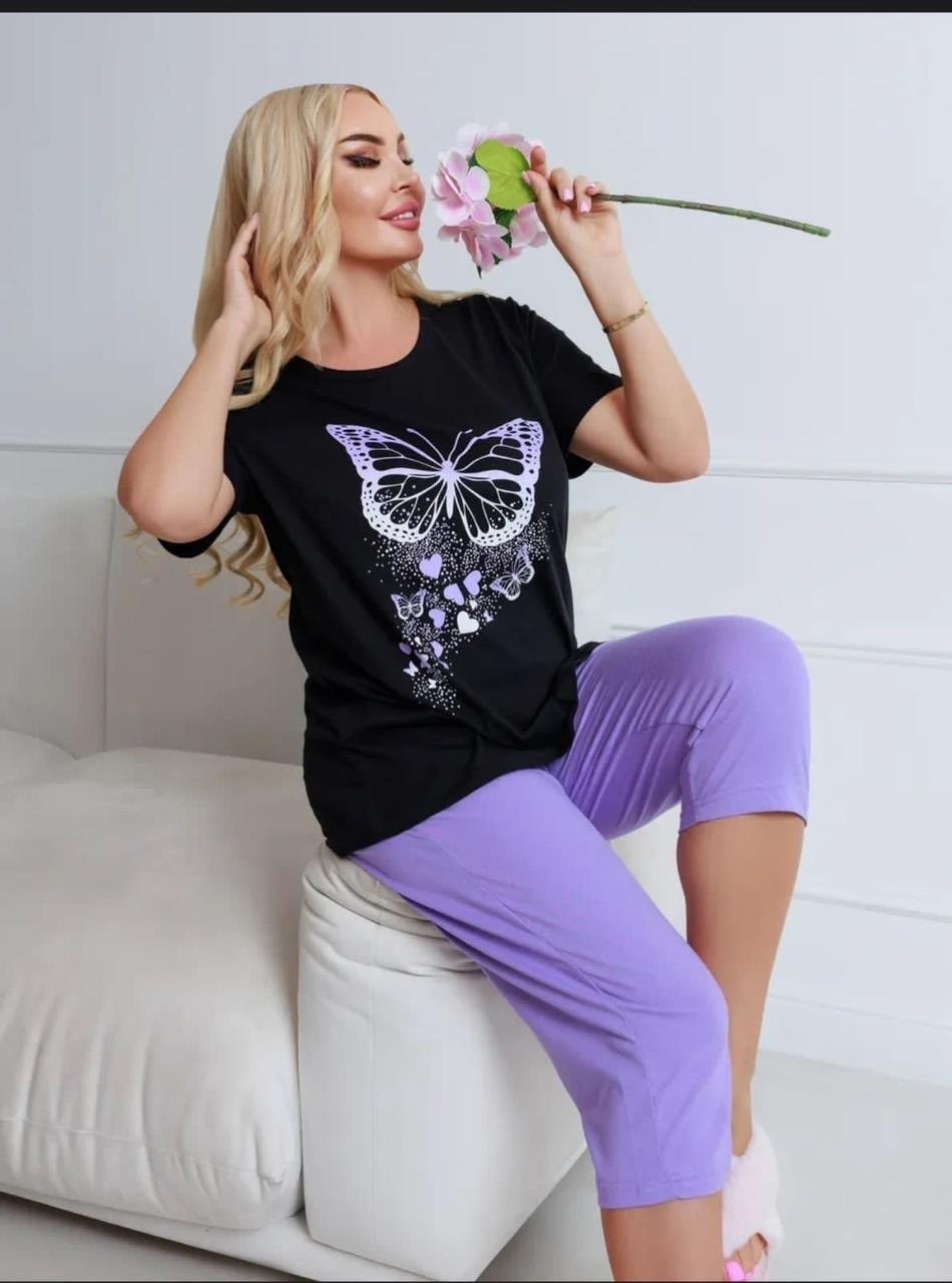 женская пижама,пижама с бриджами,женская пижама с бриджами,пижама женская с бриджами хлопок домашний костюм,пижама для женщин с