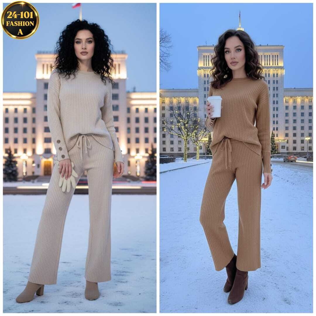 костюм женский кофта и штаны арт. 1545967,костюм теплый вязаный брючный alina женский,женские костюмы,брючный женский костюм из лапши,костюм вязаный трикотажный теплый с брюками сити текс
