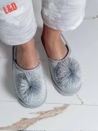 женские домашние тапочки,тапочки arya женский с помпонами riana,тапочки женские,домашние тапочки,женские домашние тапочки с помпоном