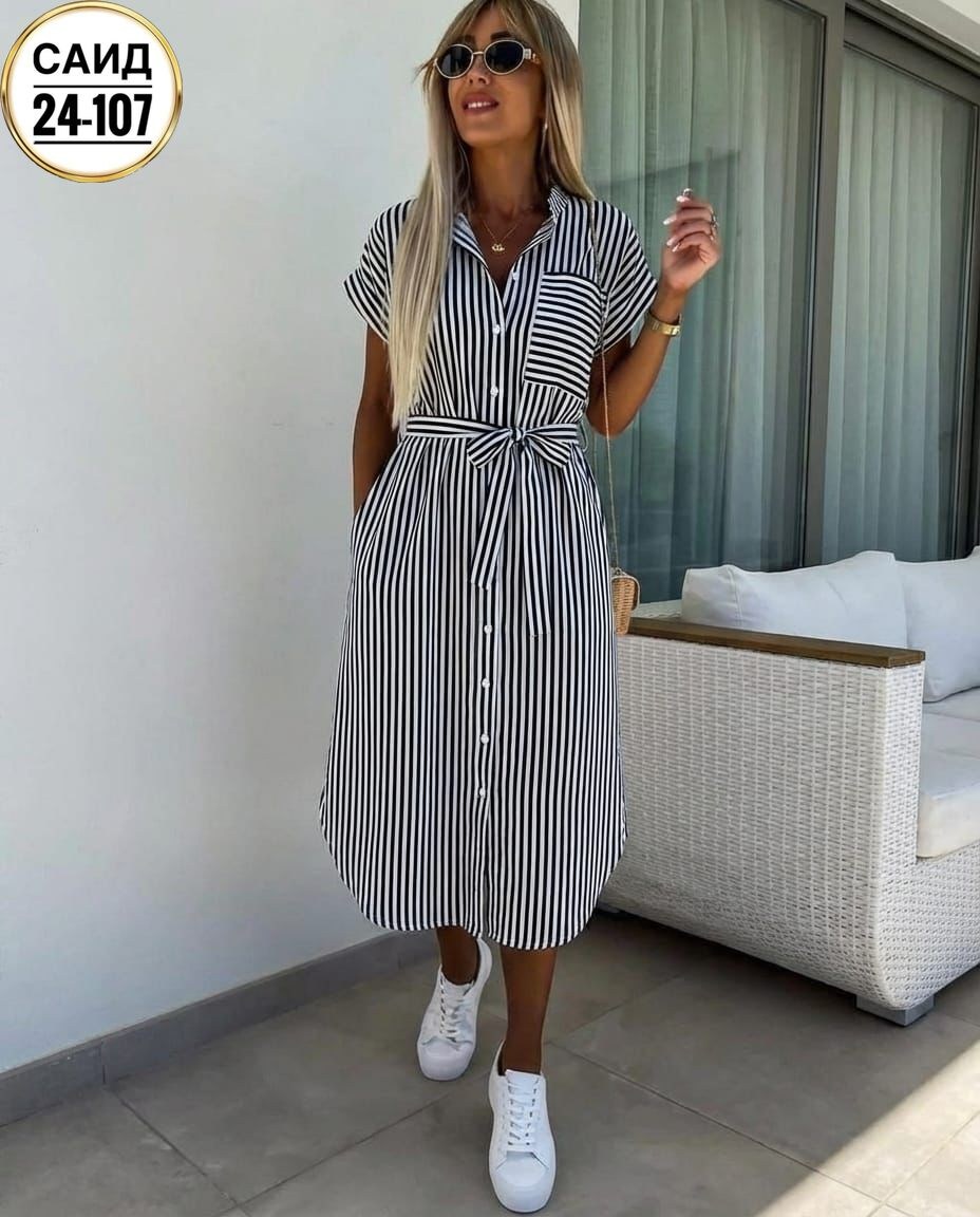 повседневные платья,платье женское,платье в полоску,женское платье ткань софт,платье рубашка в полоску