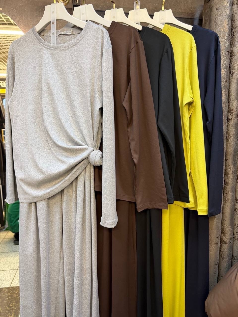 трикотажные костюмы,костюм женский,костюм с брюками палаццо,костюм женский трикотажный,широкие брюки