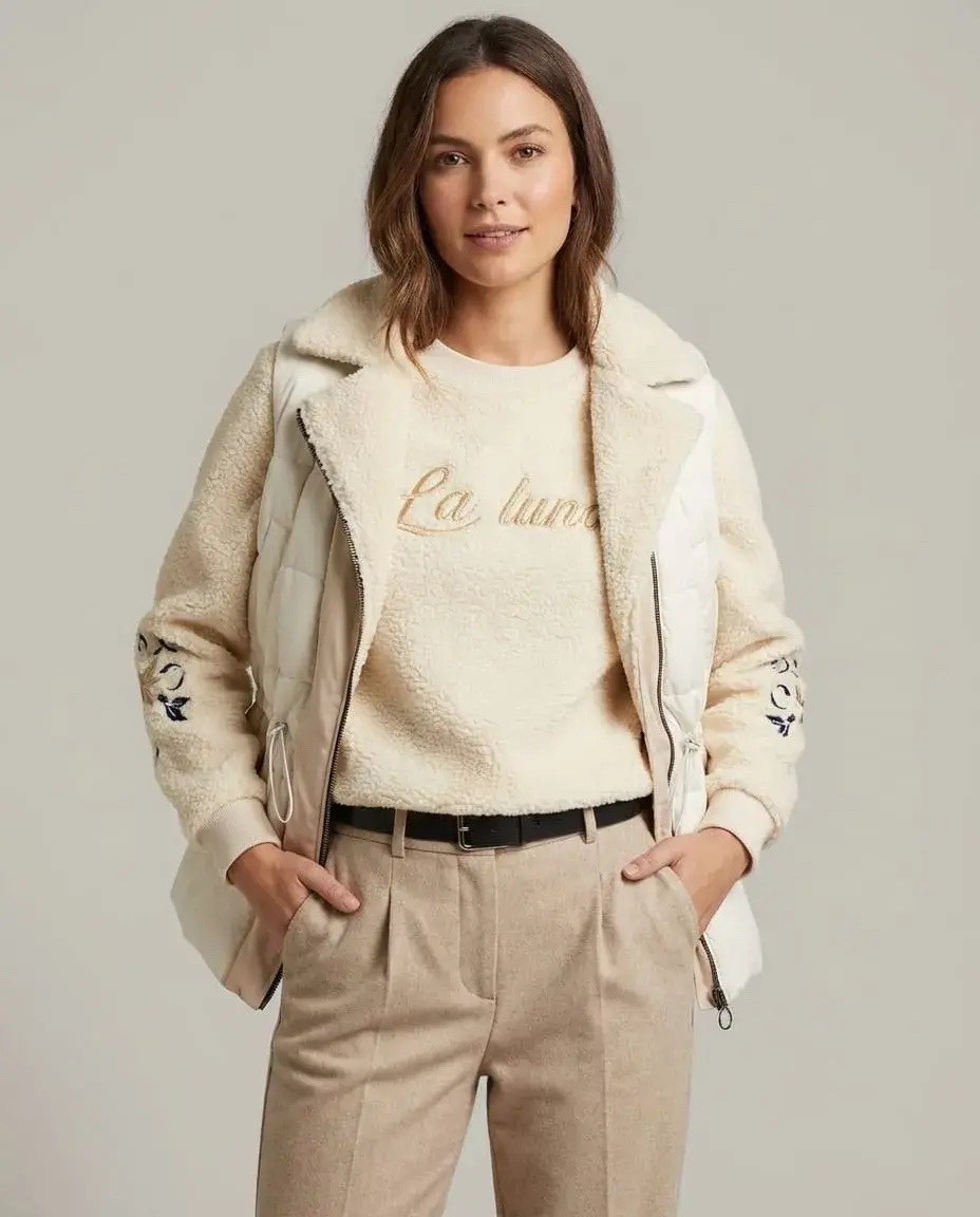 стильная куртка,кэжуал стиль,женская куртка,бежевая куртка,дубленка женская