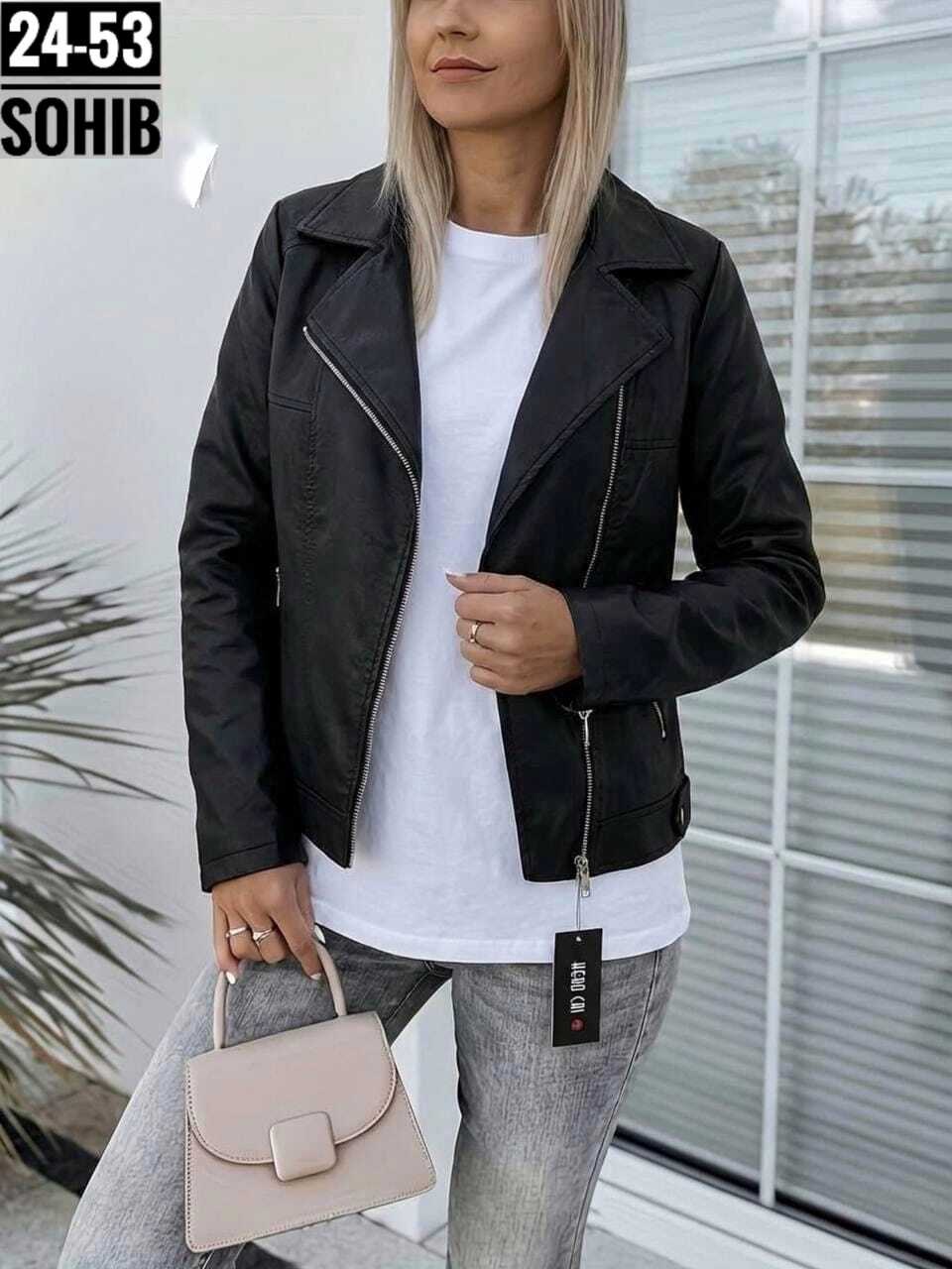 женская кожаная куртка,кожаная куртка,куртка косуха кожаная,куртки из экокожи,куртка косуха кожаная весенняя genevieve
