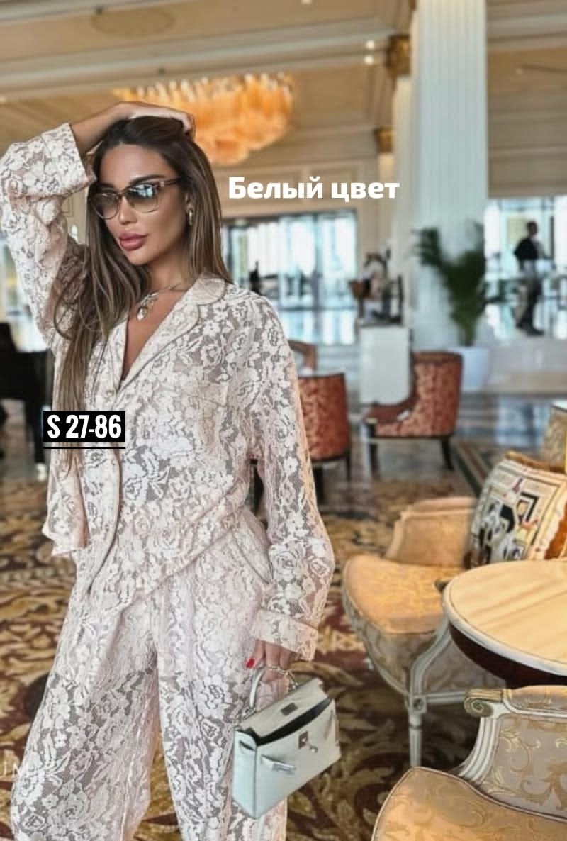 брючный костюм,костюм женский,костюм брючный кружевной,женские брючные костюмы,костюм кружевной брючный havadi