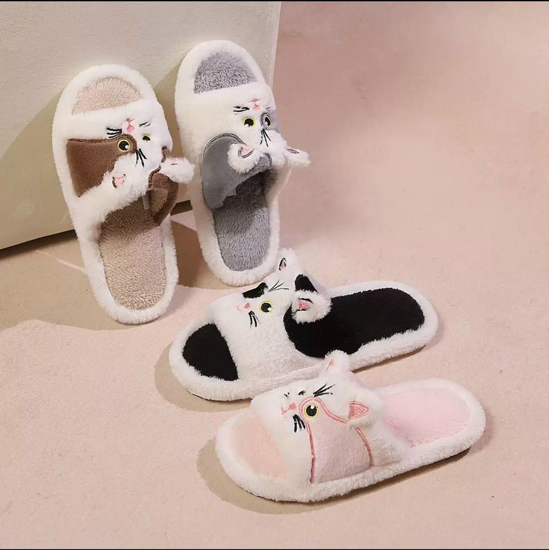 женские домашние тапочки,тапочки для дома женские,cat slippers женские легкие пушистые домашние тапочки,домашние теплые тапочки,домашние тапочки