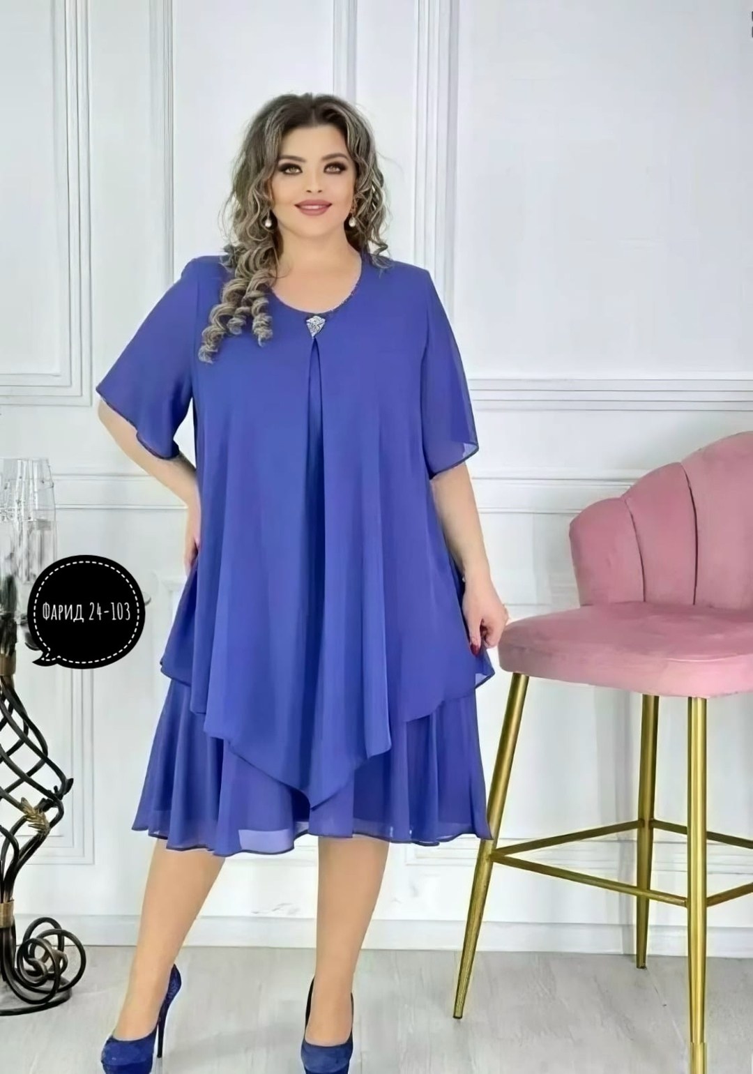 шифоновое нарядное платье больших размеров,женское платье из шифона больших размеров,шифоновое платье большого размера binmoda,платье шифон,платье шифоновое больших размеров