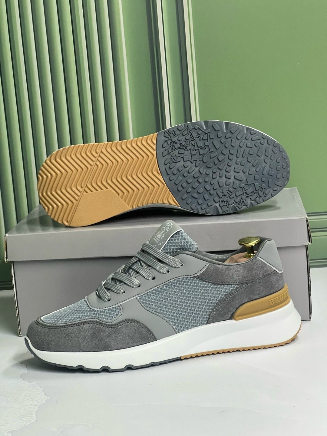 brunello cucinelli кроссовки мужские,,комбинированные кроссовки brunello cucinelli,кроссовки brunello cucinelli,кроссовка мужской