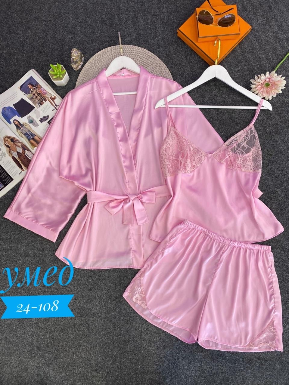 пижама атласная шелковая 5в1,женская пижама комплект,женские пижамные комплекты,комплект пижама,пижама женская