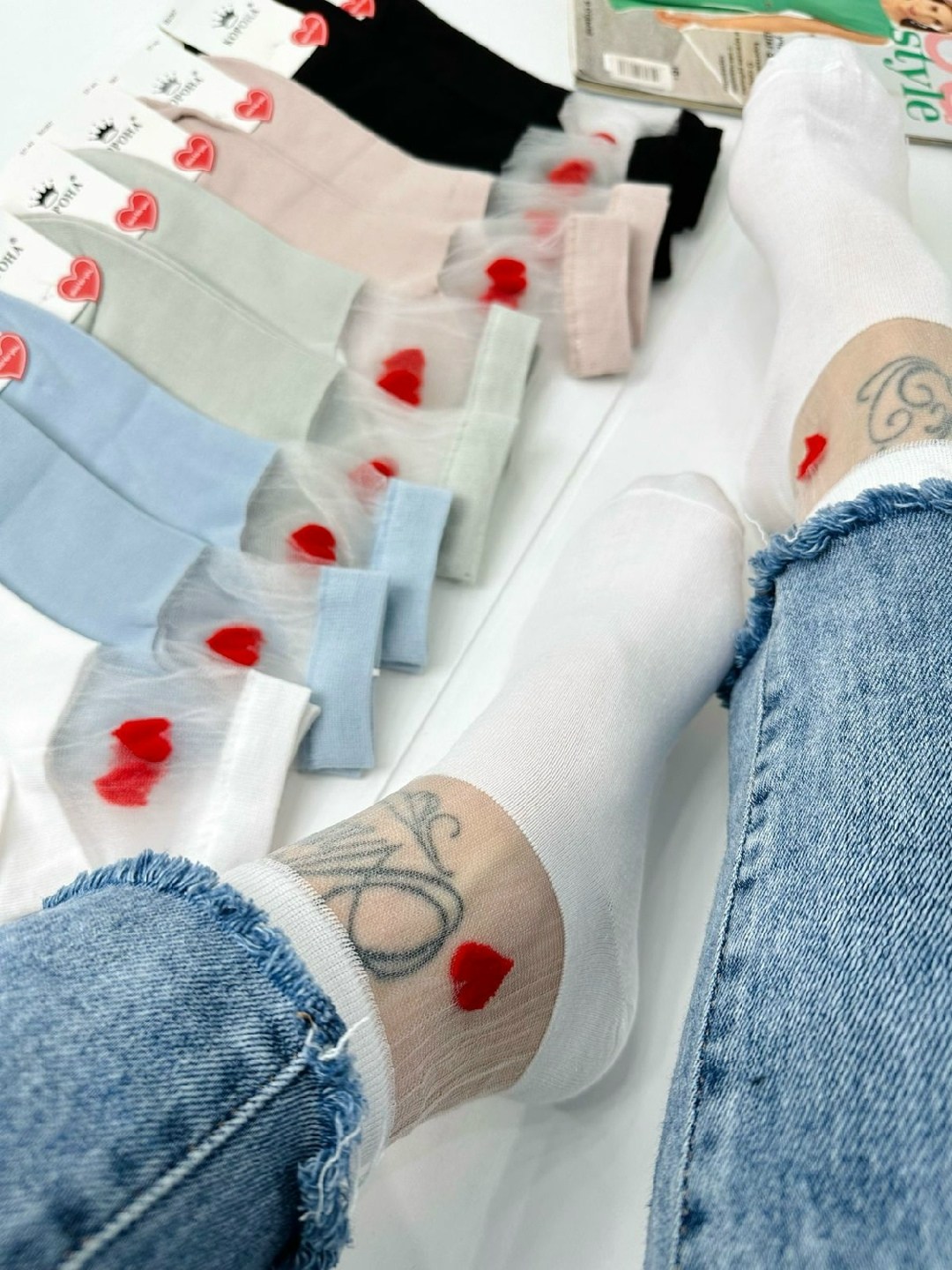 носки женские 10 пар,носки женские,комплект носки женские,женские носки упаковка,короткие женские носки