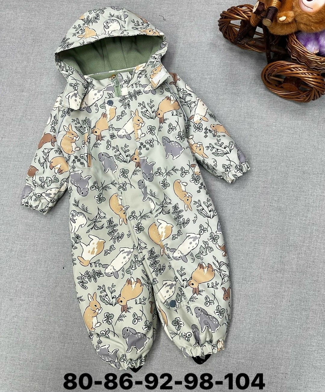 комбинезон демисезонный детский,комбинезон демисезонный,комбинезон детский crockid 1g ovl 001 1_b пыльный пудровый сердца,комбинезон детский,комбинезон утепленный