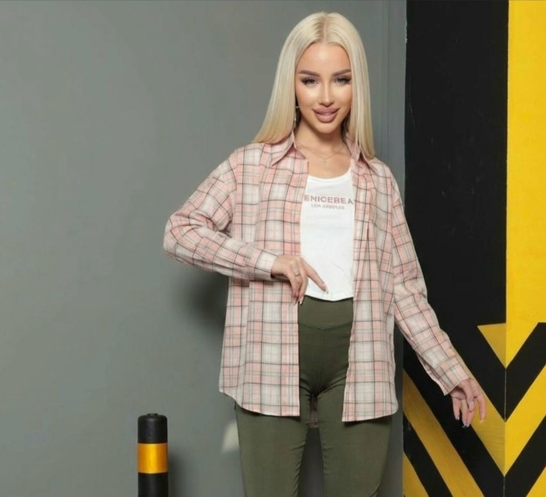 рубашка женская,женская рубашка в клетку,женская рубашка в клетку оверсайз,рубашка желтая,рубашка клетка