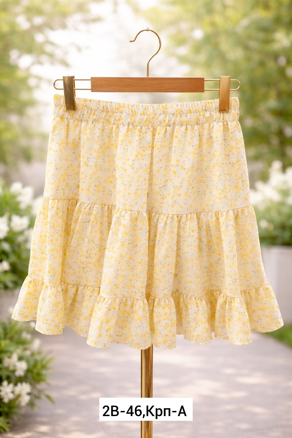 юбка с оборками,летние юбки,юбка,юбка желтая с принтом,юбка мини