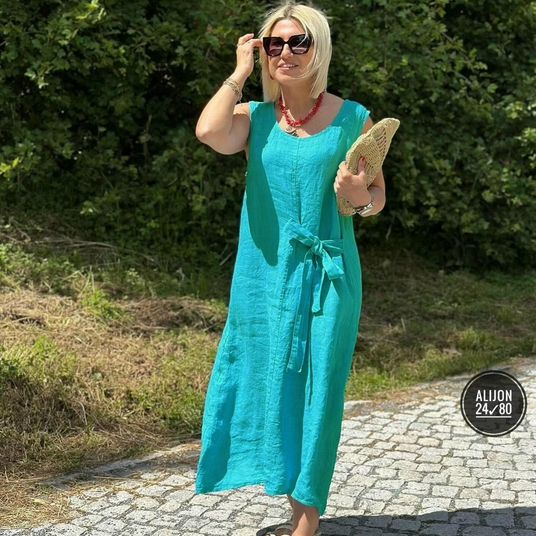 платье летнее бохо,льняное платье летнее,платья в стиле бохо,платье льняное в стиле бохо,платье бохо из льна