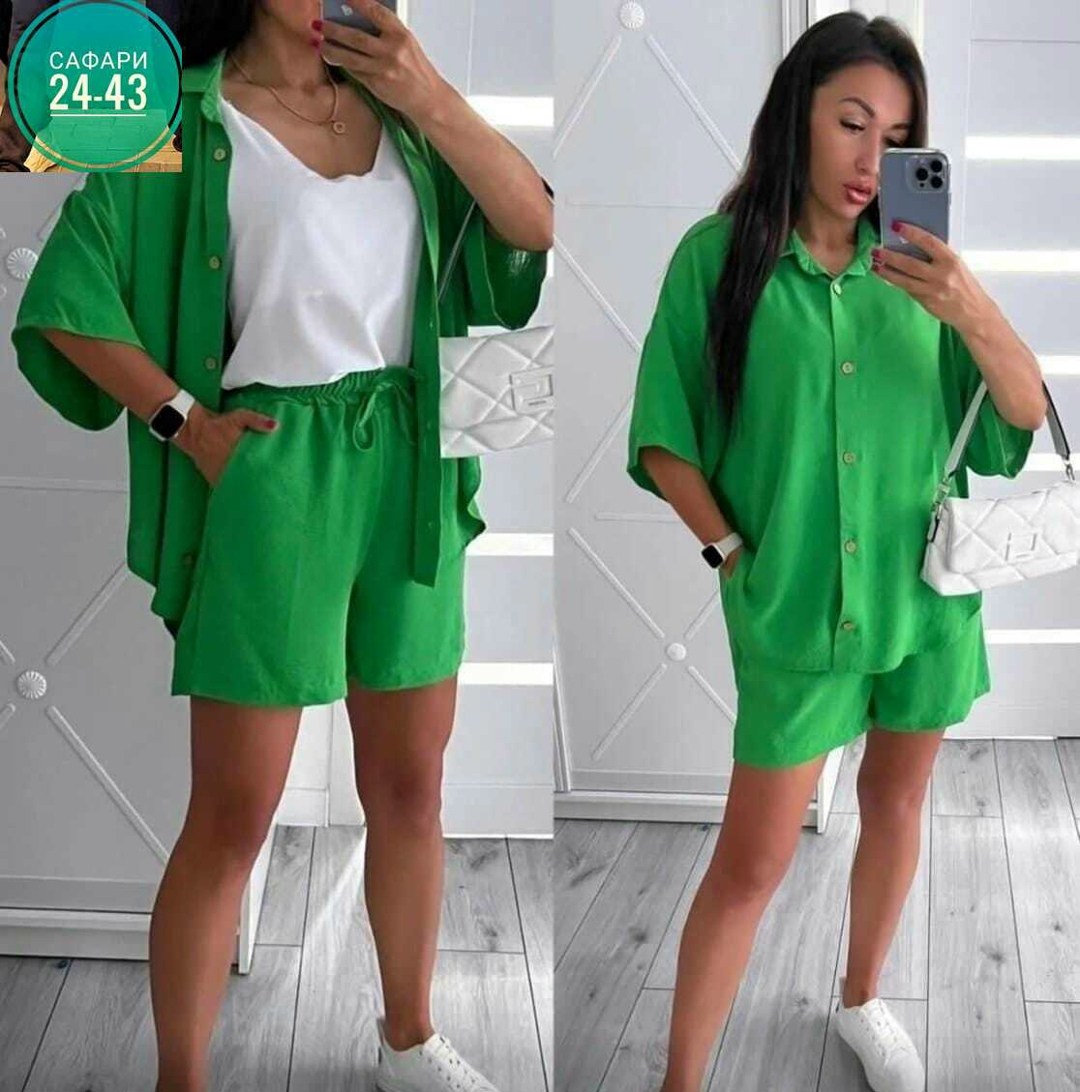 костюм двойка летний женский с шортами и рубашкой,костюм двойка летний женский с шортами,летние костюмы женские,женский костюм с шортами,костюм двойка женский с шортами