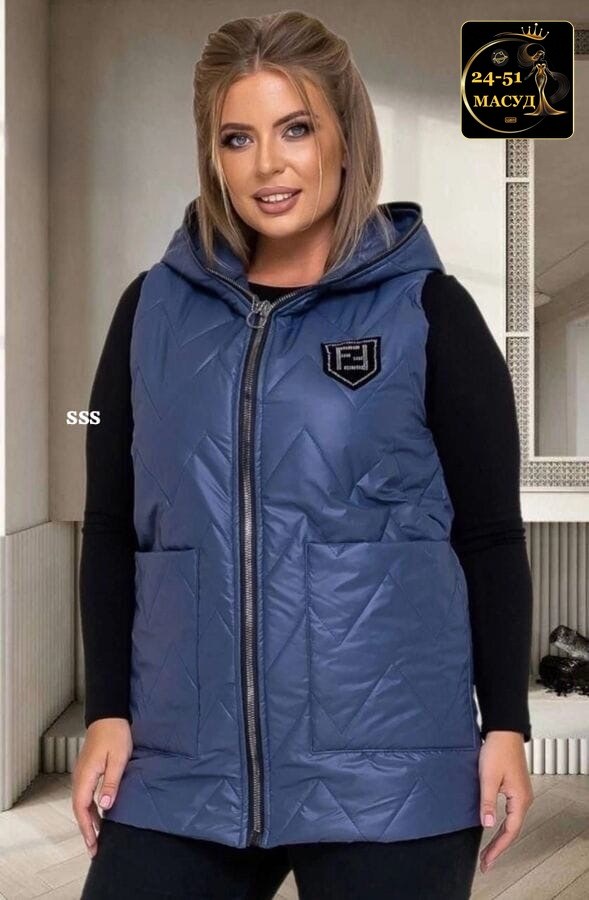 жилетка женская,жилетка женская демисезонная,жилет женский,женская жилетка больших размеров,жилетка из плащевки женская