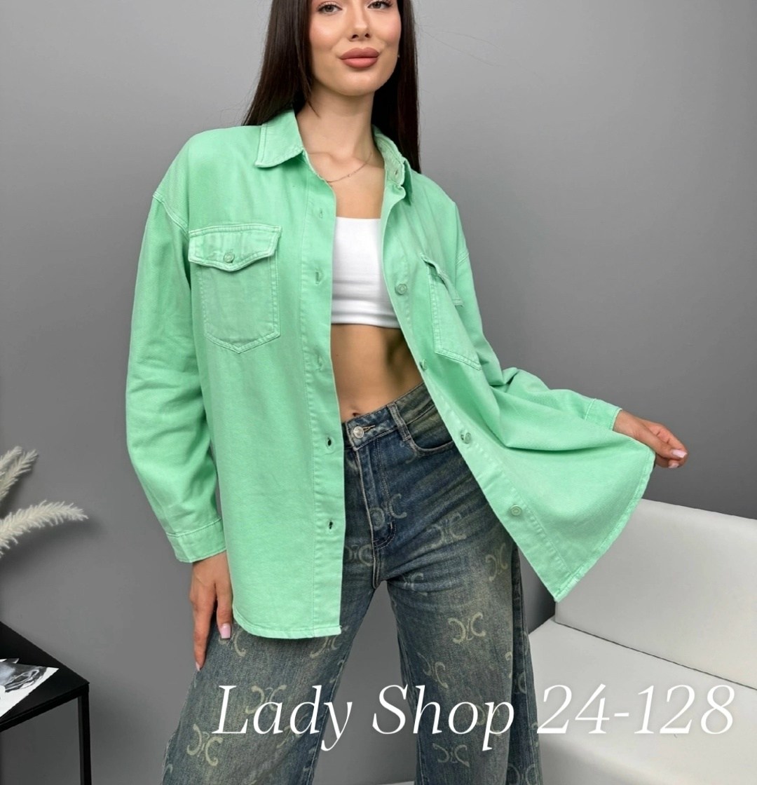 джинсовая рубашка женская,рубашка женская,джинсовая рубашка,рубашка джинсовая оверсайз,джинсовая куртка размер xl (52-54) бирюзовый