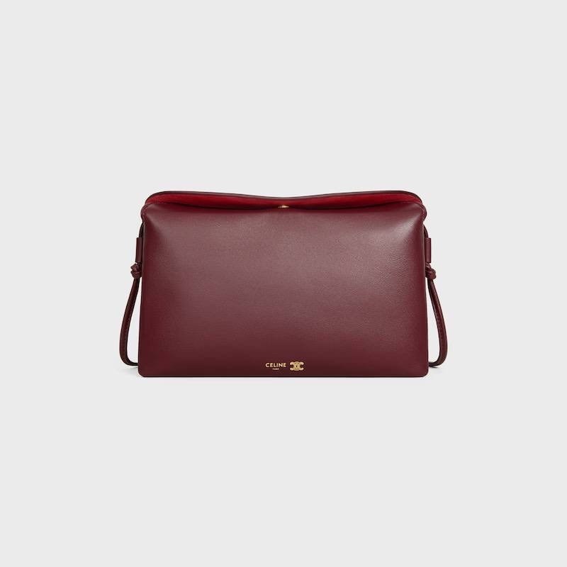 бордовая сумка,сумка,celine trio bag,сумки модные,сумки женская